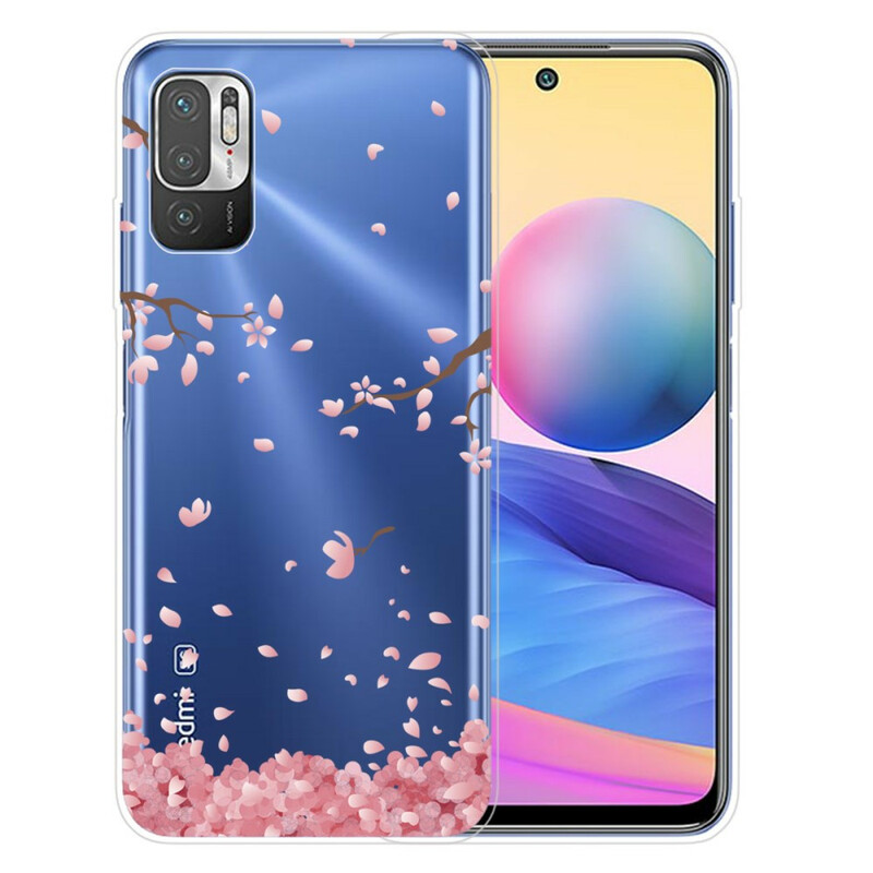 Coque Xiaomi Redmi Note 10 5G / Poco M3 Pro 5G Branches à Fleurs