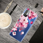 Coque Xiaomi Redmi Note 10 5G / Poco M3 Pro 5G Petites Fleurs Roses