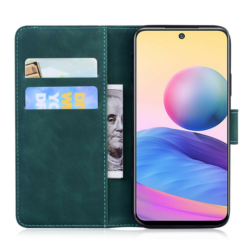 Housse Xiaomi Redmi Note 10 5G / Poco M3 Pro 5G Empreinte Face de Tigre