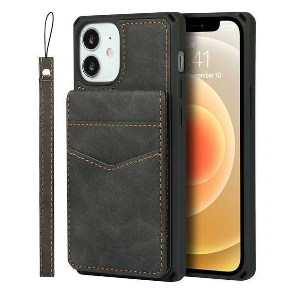 Coque iPhone 12 Mini Multi-Fonctionnelle avec Lanière