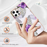 Coque iPhone 12 / 12 Pro Fleurs Violettes