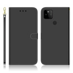 Housse Google Pixel 5A 5G Simili Cuir Couverture MIroir