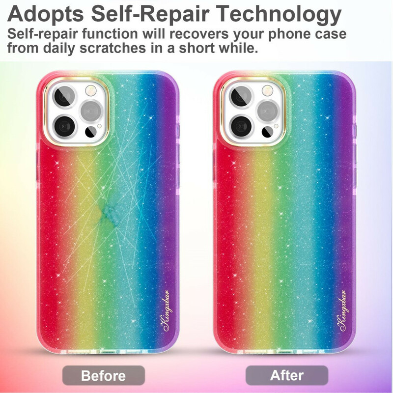 Coque iPhone 12 / 12 Pro Multicolores KINGXBAR