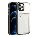 Coque iPhone 12 / 12 Pro Transparente Hybride Porte-Carte