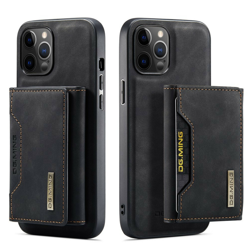 Coque iPhone 12 / 12 Pro Porte-Cartes Détachable DG.MING