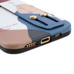 Coque iPhone 12 Pro avec Sangle Support Multicolore