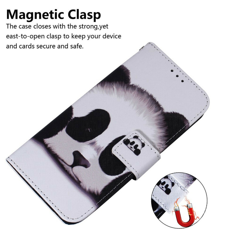 Housse iPhone 13 Mini Face de Panda