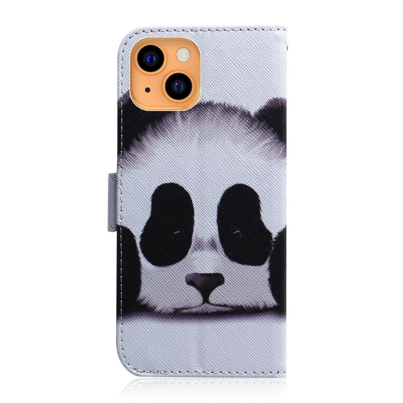 Housse iPhone 13 Mini Face de Panda