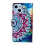 Housse iPhone 13 Mini Mandala Ultra Coloré