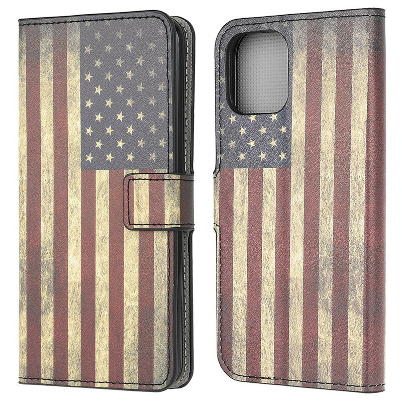 Housse iPhone 13 Mini Drapeau USA