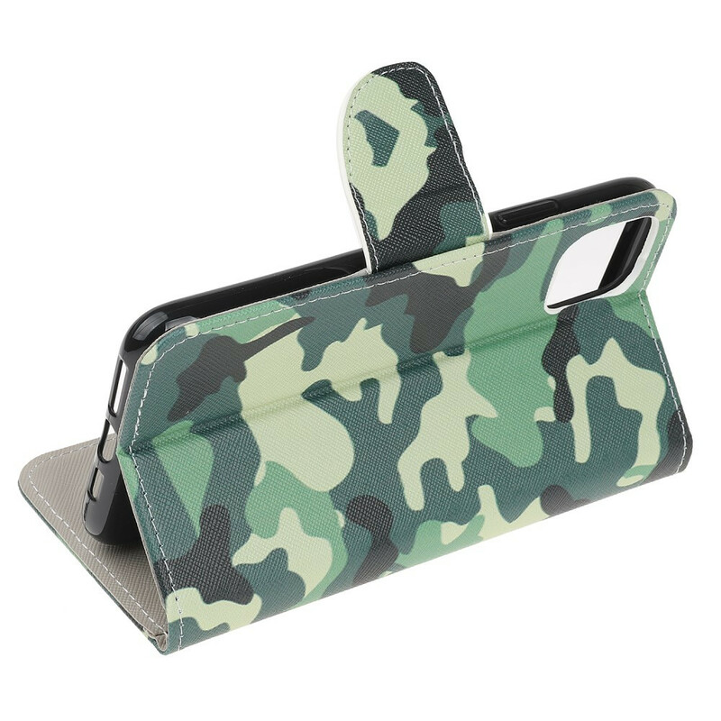 Housse iPhone 13 Mini Camouflage Militaire