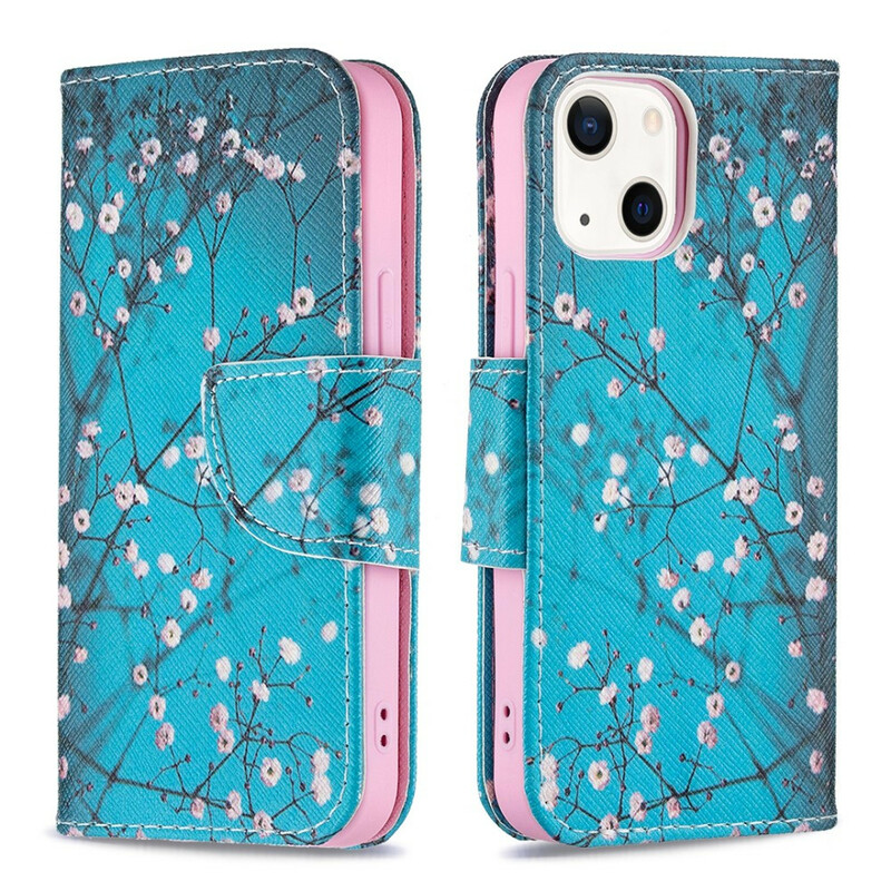 Housse iPhone 13 MIni Brancche Fleurie