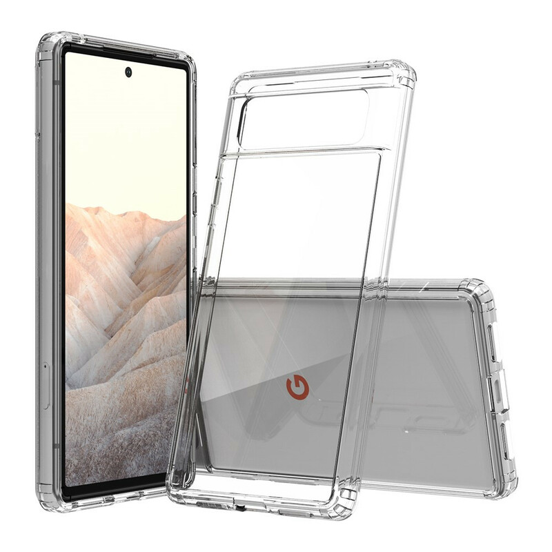 Coque Google Pixel 6 Transparente Porte-Carte