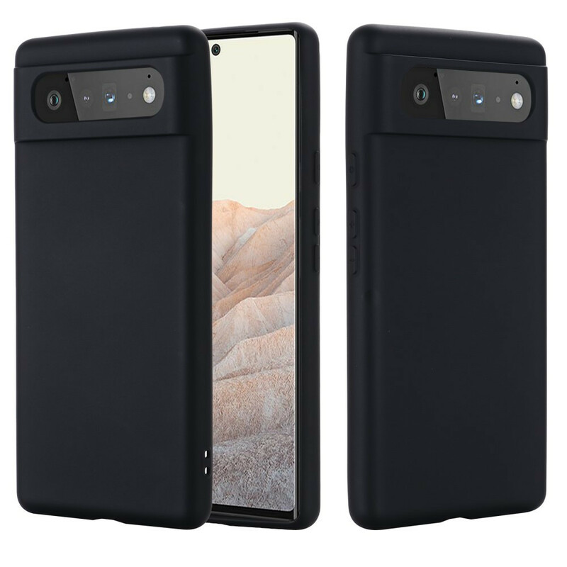 Coque Google Pixel 6 Silicone Liquide Avec Lanière