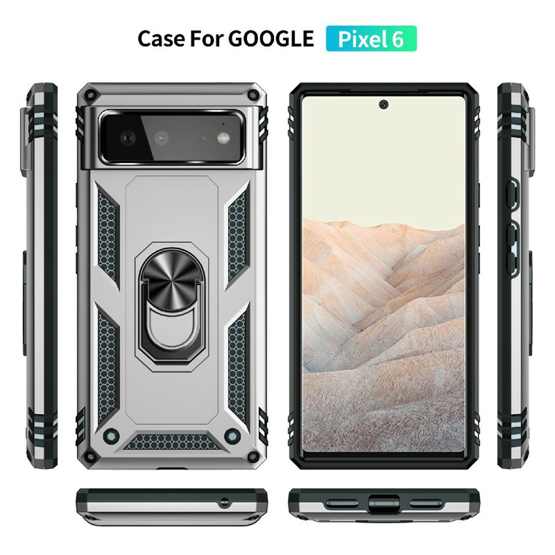 Coque Google Pixel 6 Anneau Premium