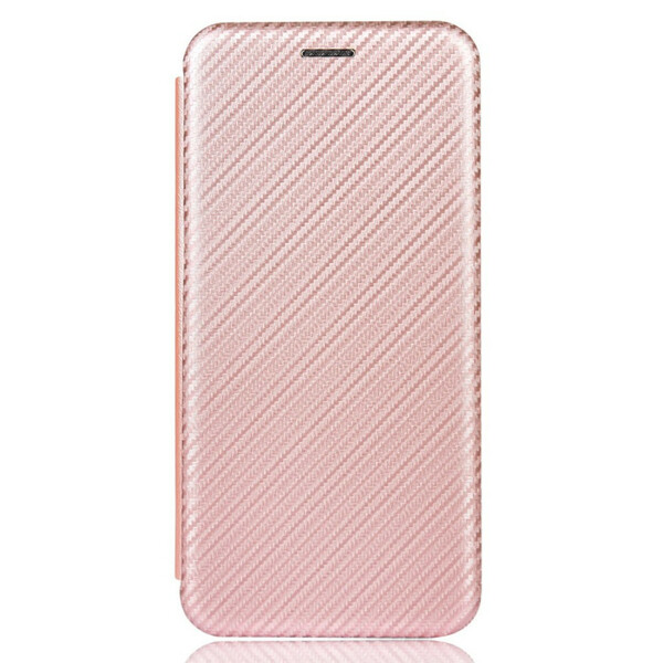 Flip Cover iPhone 13 Mini Fibre Carbone