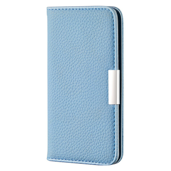 Flip Cover iPhone 13 Mini Simili Cuir Litchi Ultra Chic