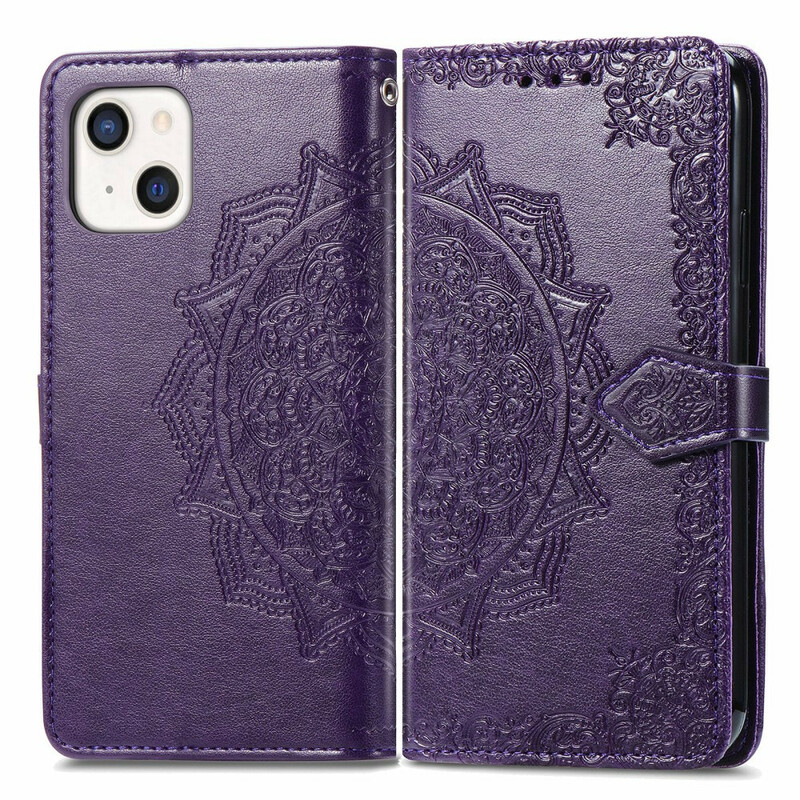 Housse iPhone 13 Mini Mandala Moyen Age