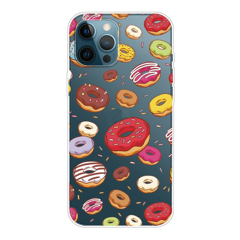 Coque iPhone 13 Pro Max Love Donuts