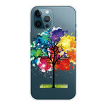 Coque iPhone 13 Pro Max Transparente Arbre Aquarelle