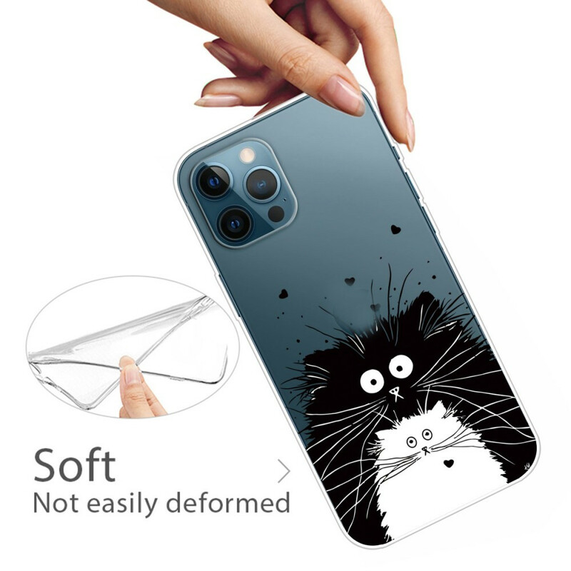 Coque iPhone 13 Pro Max Regarde les Chats