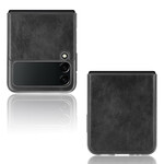 Coque Samsung Galaxy Z Flip 3 5G Simili Cuir Litchi