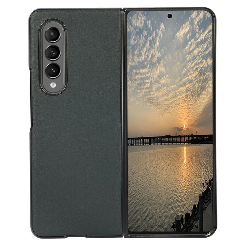 Coque Samsung Galaxy Z Fold 3 5G Véritable Cuir Design