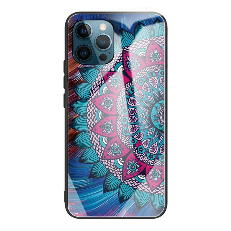 Coque iPhone 13 Pro Verre Trempé Mandala