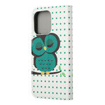 Housse iPhone 13 Pro Hibou Endormi