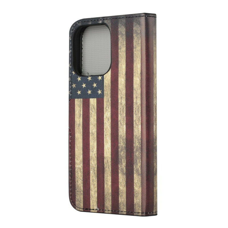 Housse iPhone 13 Pro Drapeau USA