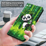 Housse iPhone 13 Pro Panda et Bambou