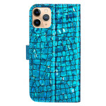 Housse iPhone 13 Pro Max Croco Diamants