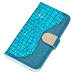 Housse iPhone 13 Pro Max Croco Diamants