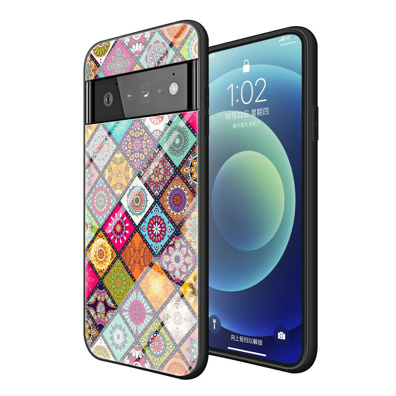 Coque Google Pixel 6 Pro Support Magnétique Patchwork