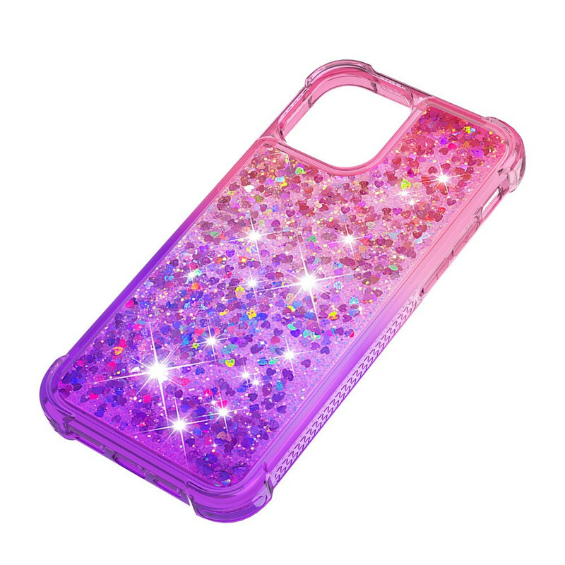 Coque iPhone 13 Pro Paillettes Colors