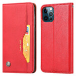 Flip Cover iPhone 13 Pro Simili Cuir Porte-Cartes