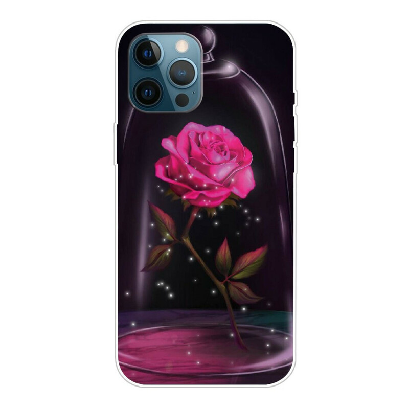 Coque iPhone 13 Pro Max Rose Magique