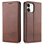 Flip Cover iPhone 13 Pro Style Cuir AZNS