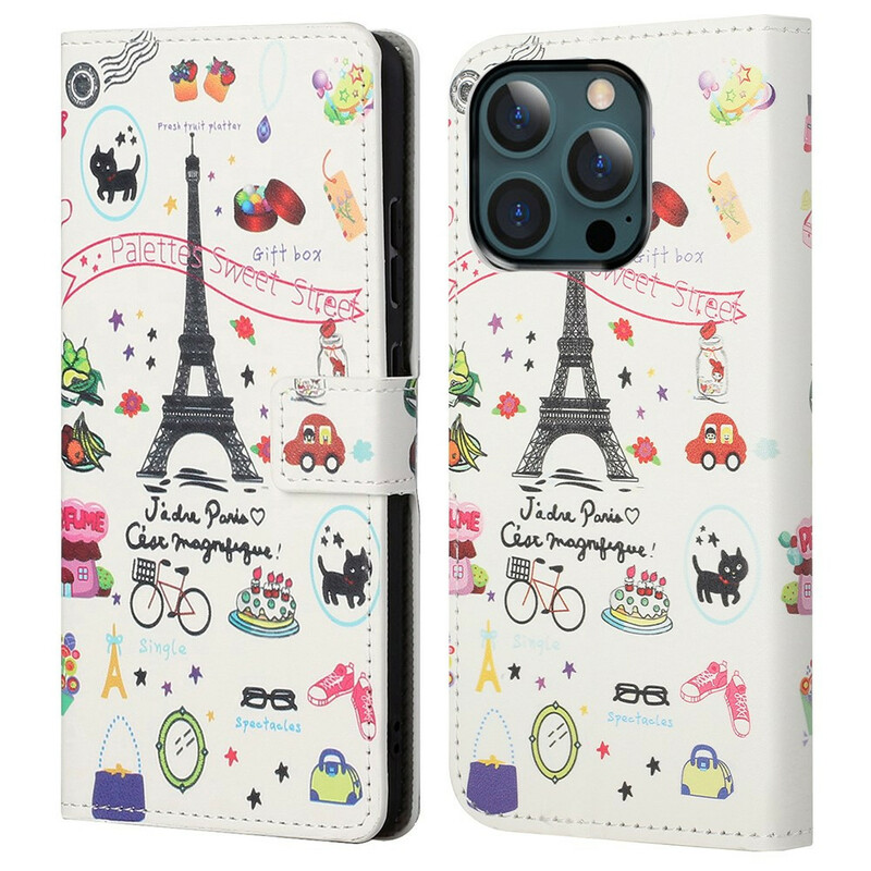 Housse iPhone 13 Pro Max J'adore Paris