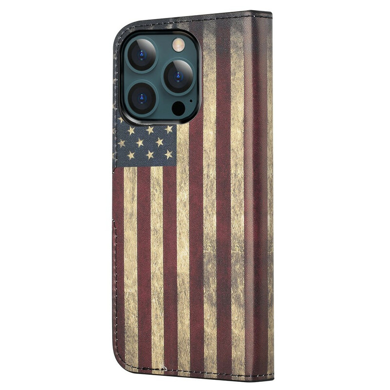 Housse iPhone 13 Pro Max Drapeau USA