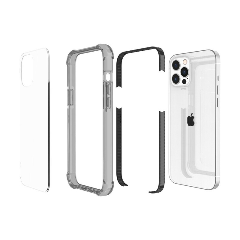 Coque iPhone 13 Pro Transparente Rebords Silicone