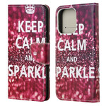 Housse iPhone 13 Keep Calm and Sparkle