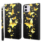 Housse iPhone 13 Papillons