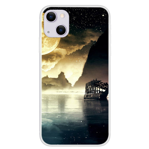 Coque iPhone 13 Pleine Lune