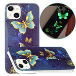 Coque iPhone 13 Série Papillons Fluorescente