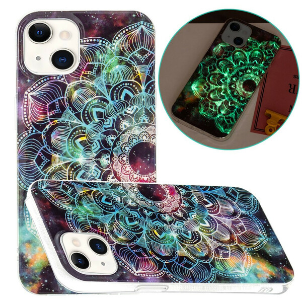 Coque iPhone 13 Série Floralies Fluorescente