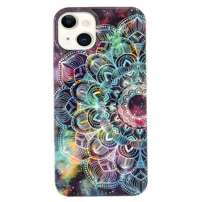 Coque iPhone 13 Série Floralies Fluorescente