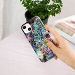 Coque iPhone 13 Série Floralies Fluorescente