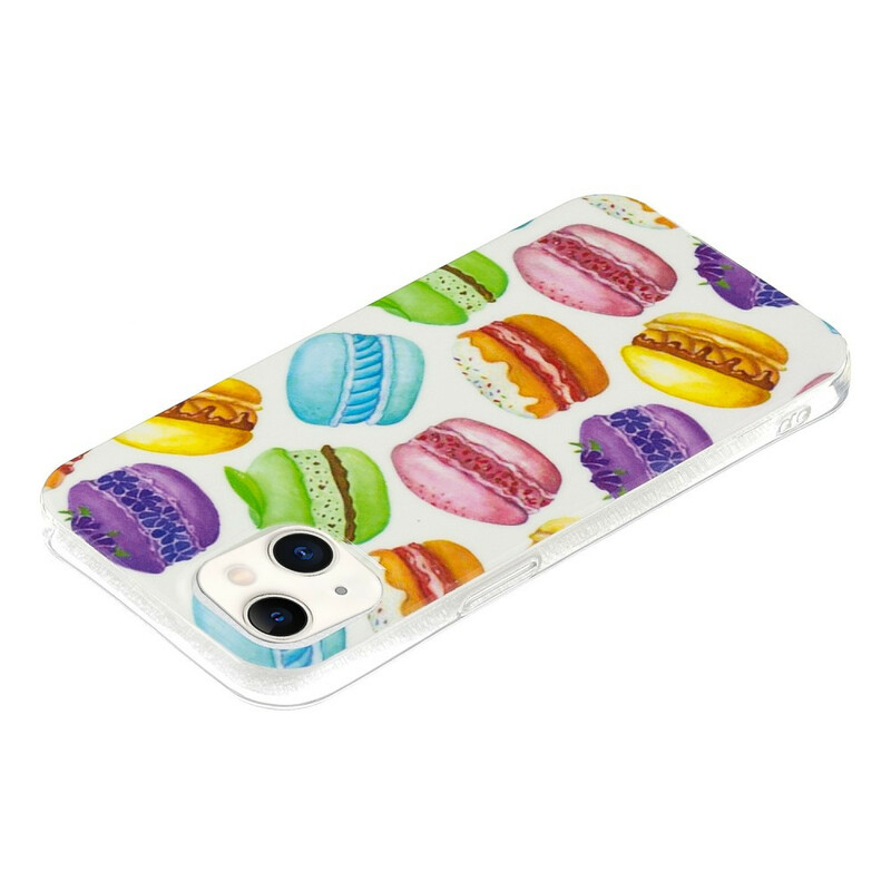 Coque iPhone 13 Macarons Fluorescente