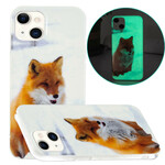 Coque iPhone 13 Fluorescente Renard